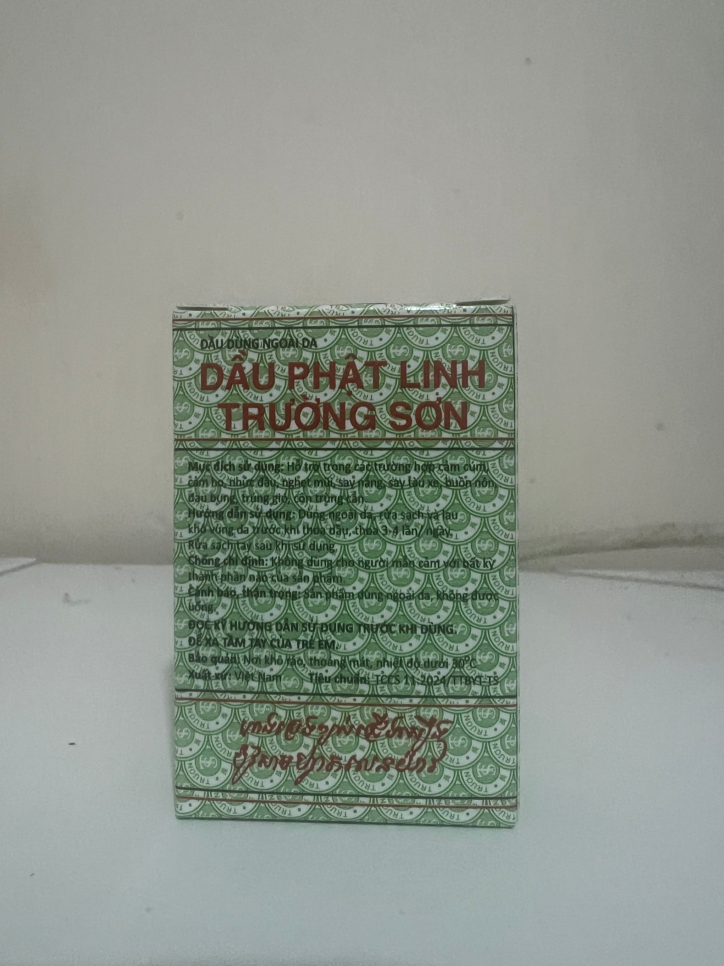 Phat Linh-Truong Son Medicated Oil 5ml 100% Natural